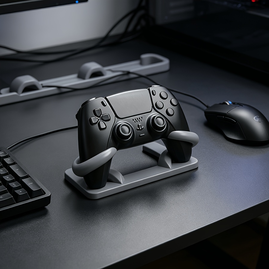 Desk Setup Game - minimalism Game Controller Holder 3D Printed