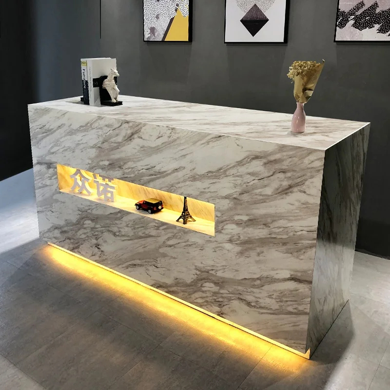 custom.Modern Simple Spa Cashi - đánh giá và giá Desk Setup Simple