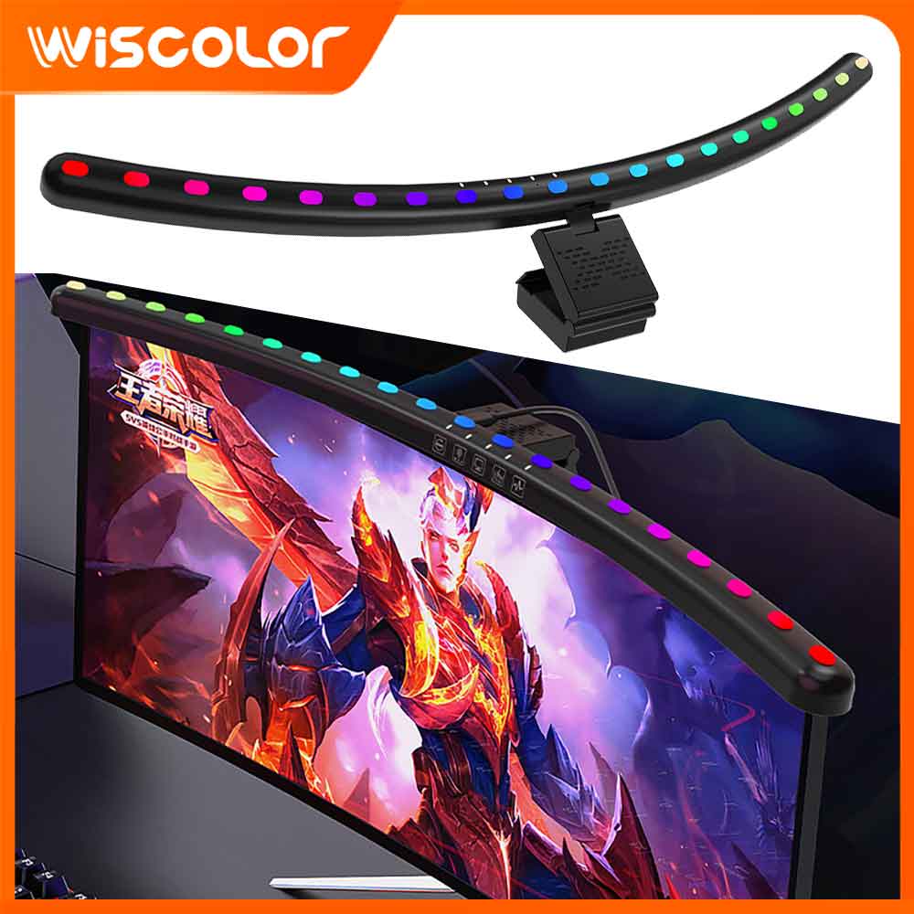 RGB Light Bar Monitor Smart Wi - đánh giá và giá Desk Setup Pc