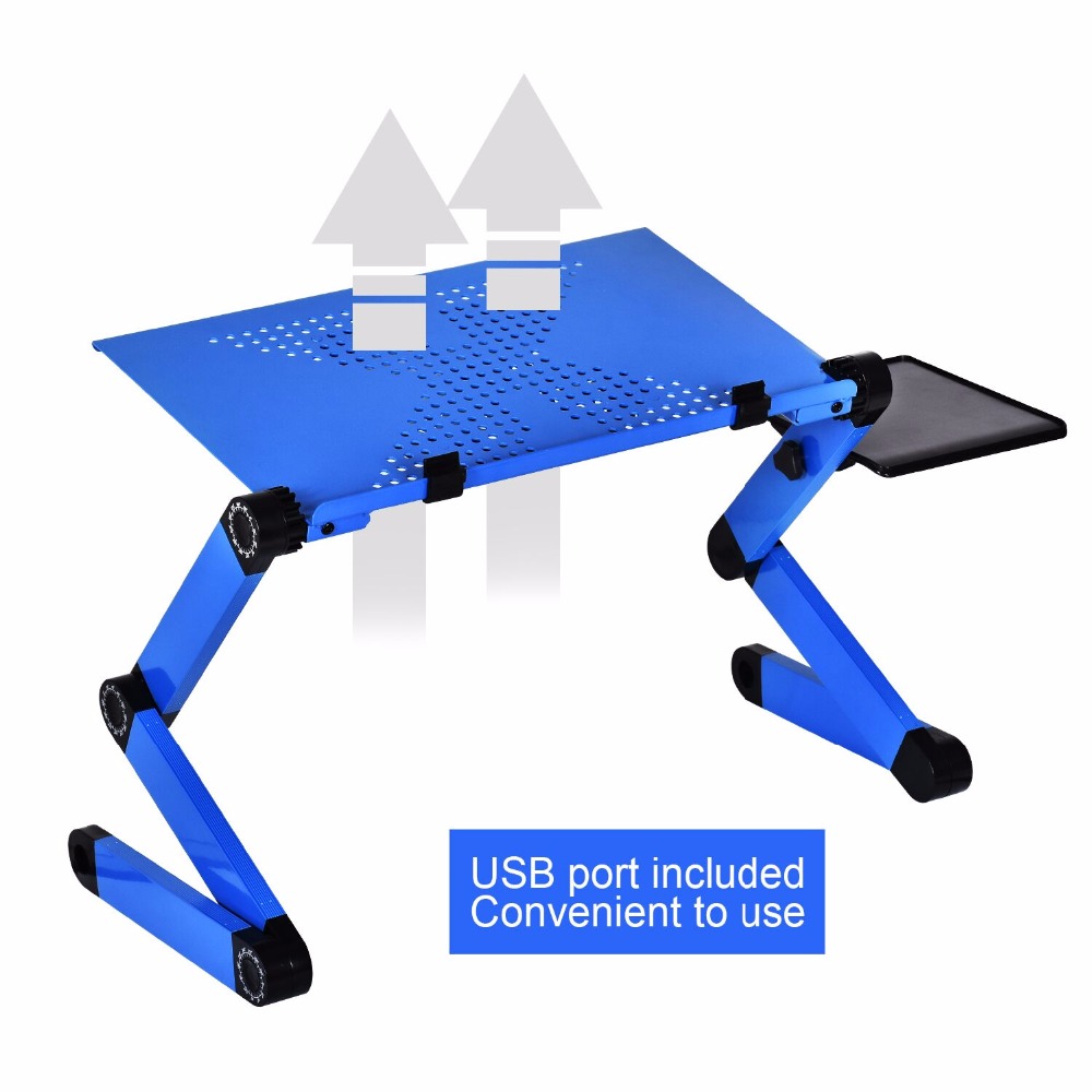 Hợp Kim Nhôm Laptop Bàn Có Thể - đánh giá và giá Desk Setup Pc