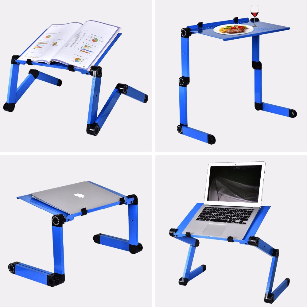 Hợp Kim Nhôm Laptop Bàn Có Thể - đánh giá và giá Desk Setup Pc