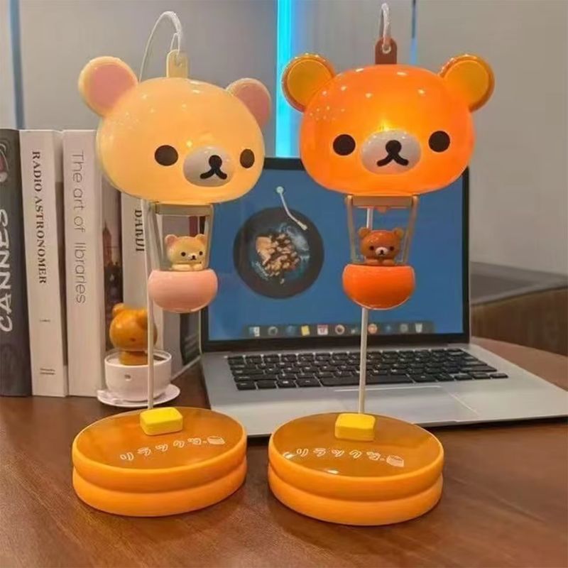 Rilakkuma Cute Bear Table Lamp - đánh giá và giá Desk Setup At Home