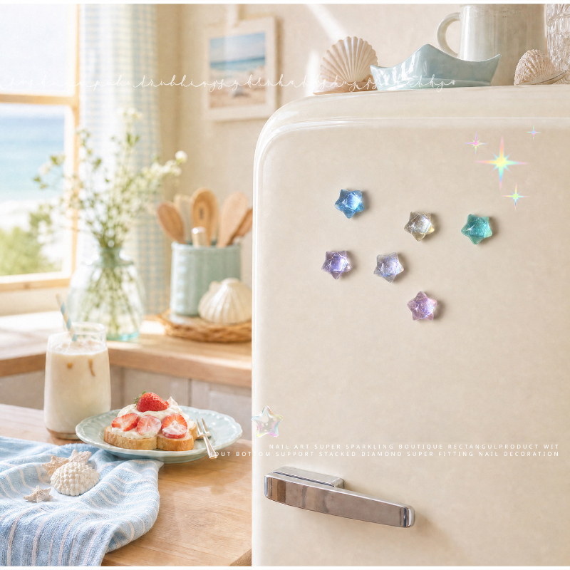 Mini Cute Star Fridge Magnet S - đánh giá và giá Sticky Memo Holder
