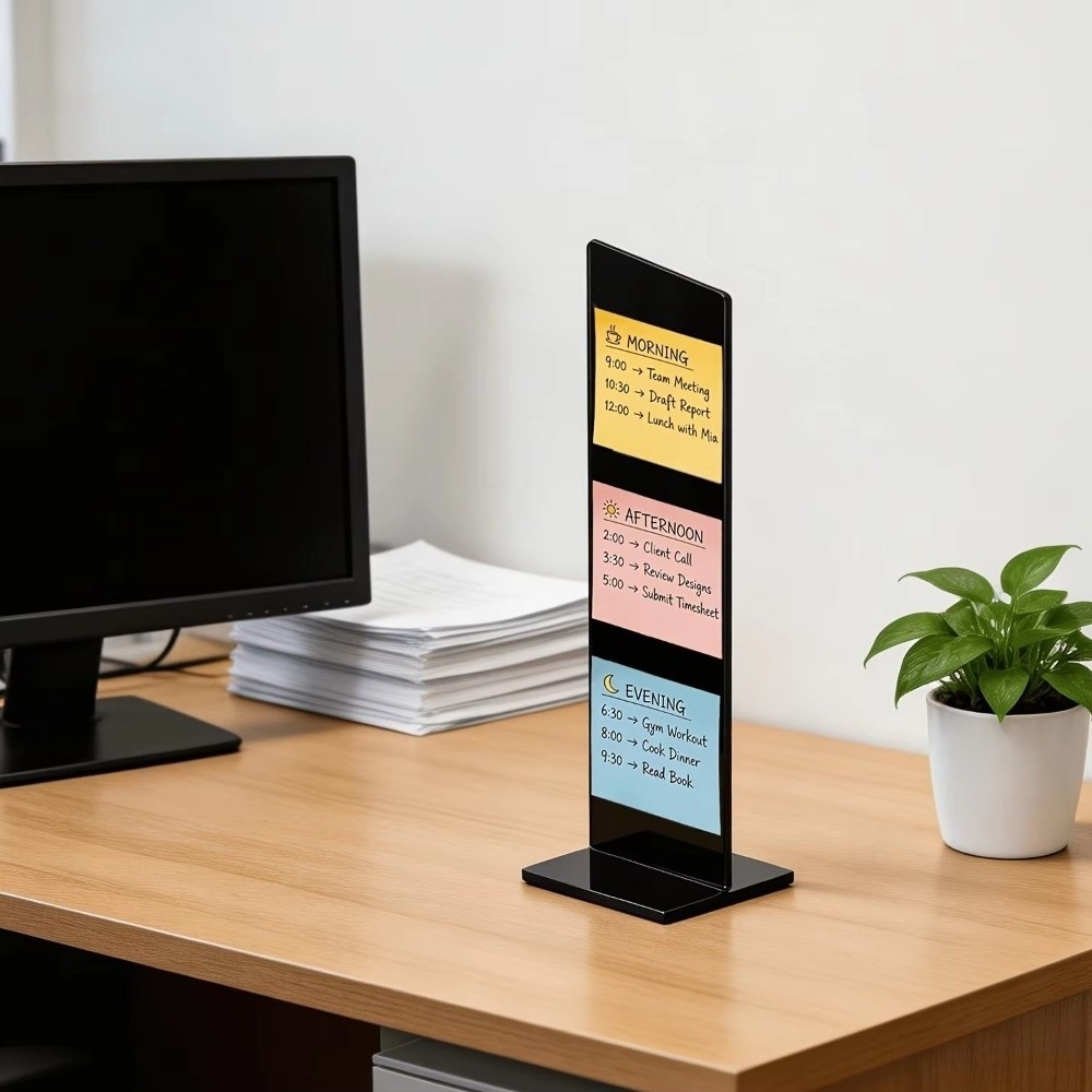 Acrylic Memo Message Board Det - đánh giá và giá Sticky Memo Holder