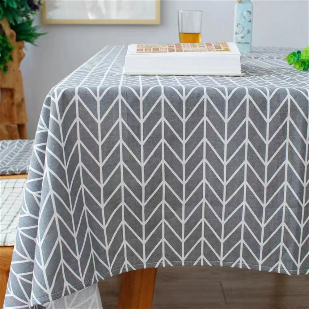 Ins Tablecloth Cotton Linen Ar - đánh giá và giá Desk Setup Japan