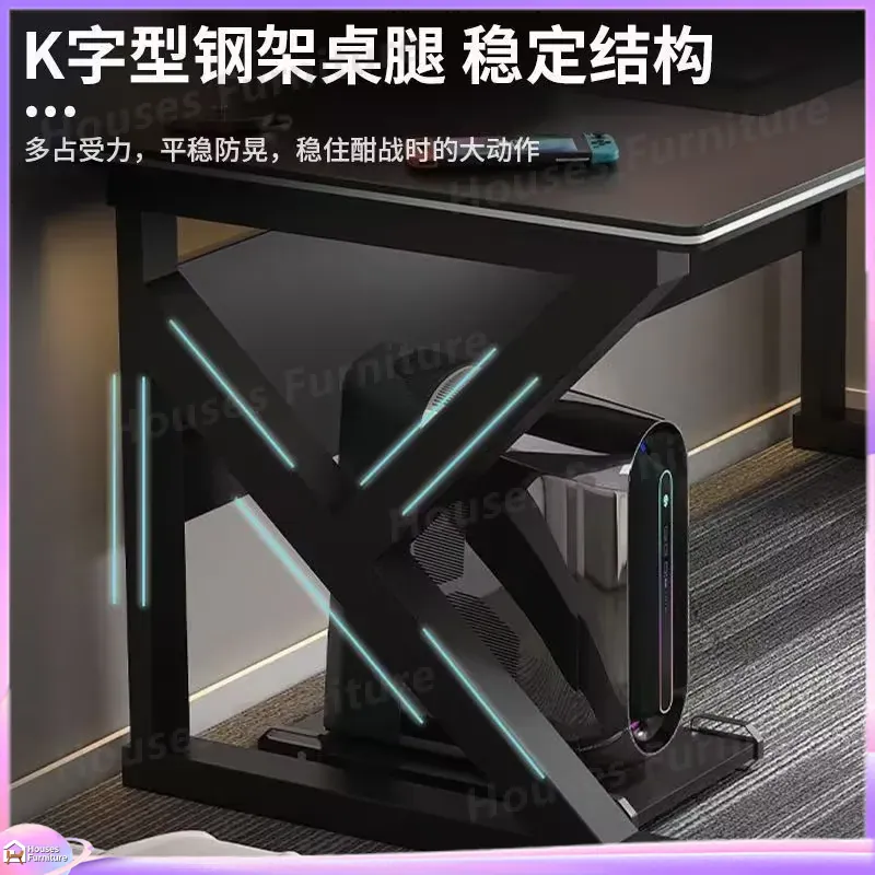 Cafe Metal Gaming Desk Black M - đánh giá và giá Desk Setup Pc