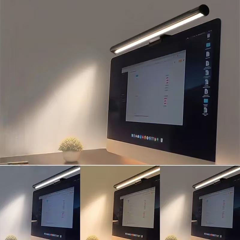 LED Monitor Light Hanging Desk - đánh giá và giá Desk Setup Pc