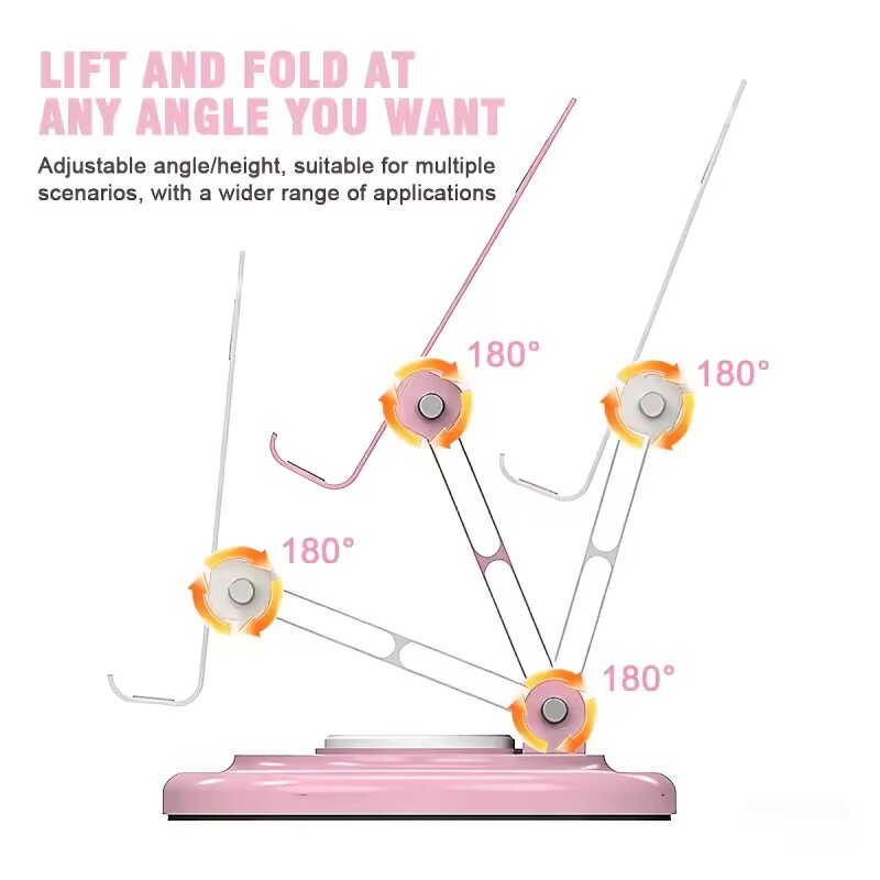 360 Degree Rotatable Foldable  - đánh giá và giá Desk Setup Stand
