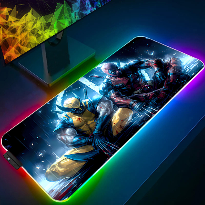 LED Mouse Pad Gaming Backlight - đánh giá và giá Desk Setup Cozy