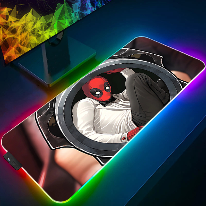 LED Mouse Pad Gaming Backlight - đánh giá và giá Desk Setup Cozy