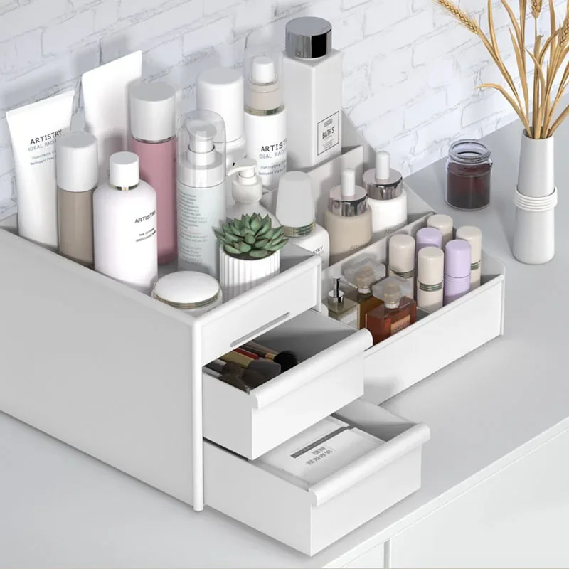 Skin Care Products Desktop Dor - đánh giá và giá Desk Setup Productivity