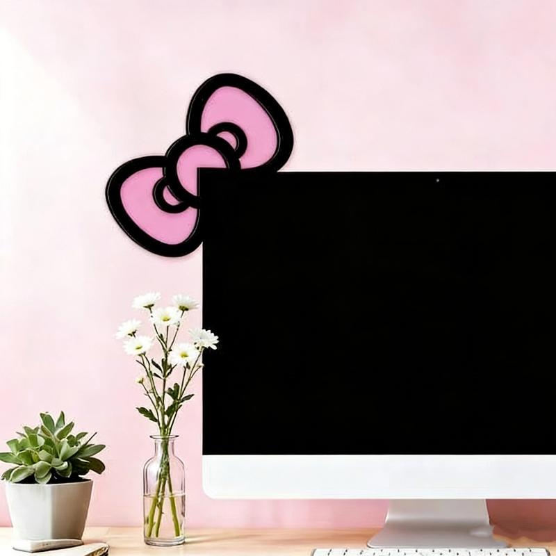 New 1/2Pcs Wooden Bowknot PC A - đánh giá và giá Desk Setup Pc