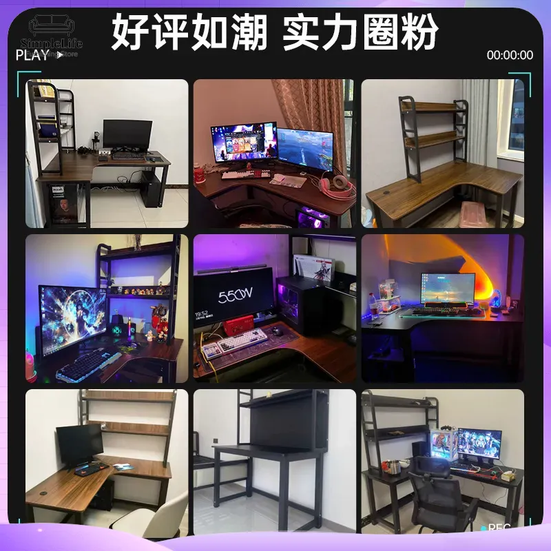 Corner Gaming Desk Computer De - đánh giá và giá Desk Setup Pc