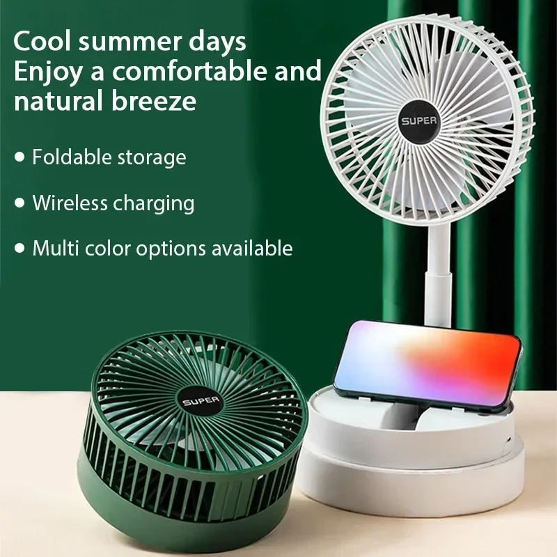 USB Foldable Electric Fan Cold - đánh giá và giá Desk Setup At Home