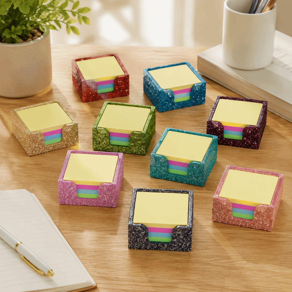 Glitter Acrylic Sticky Note Ho - đánh giá và giá Sticky Memo Holder