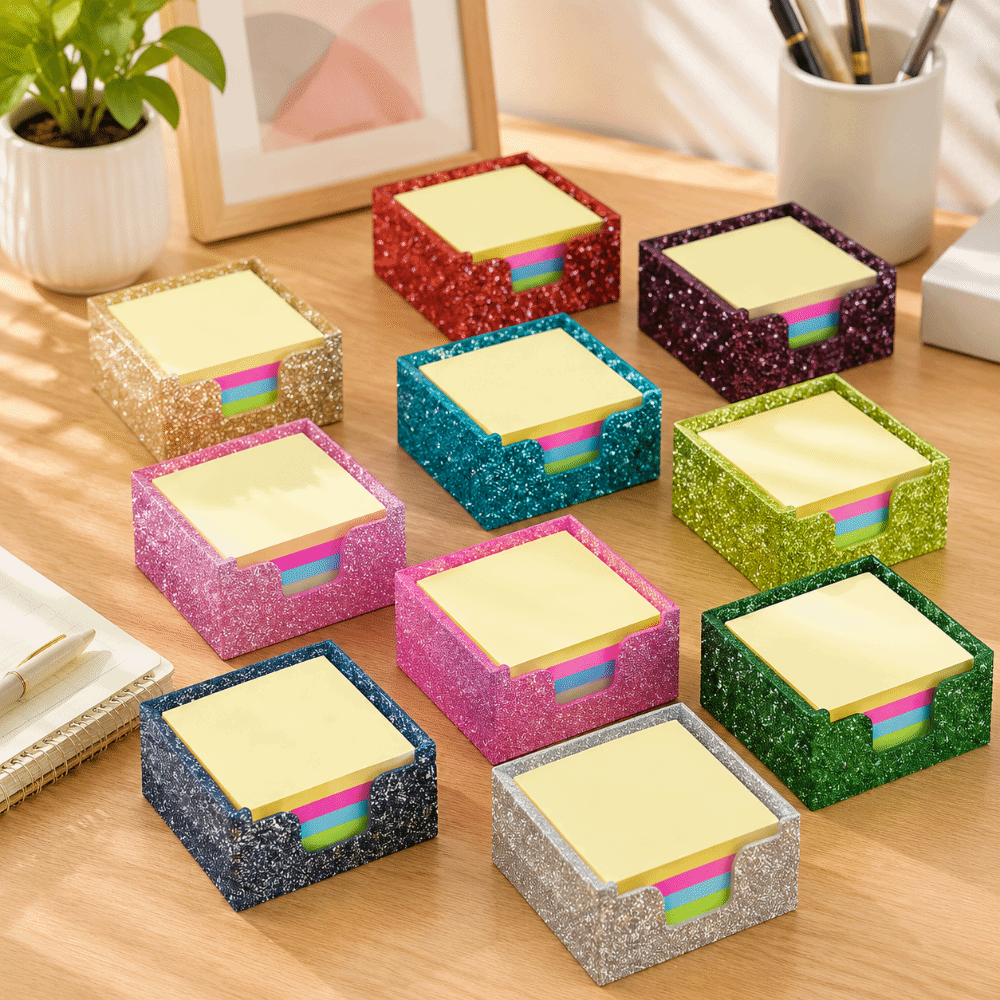 Glitter Acrylic Sticky Note Ho - đánh giá và giá Sticky Memo Holder