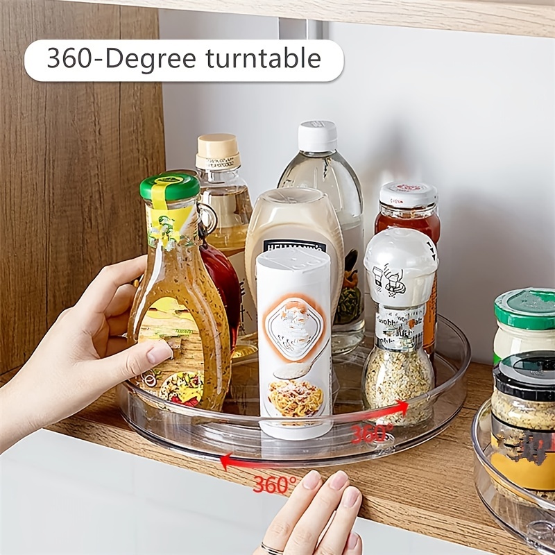 1pc rotating cosmetics storage - đánh giá và giá Desk Setup Productivity