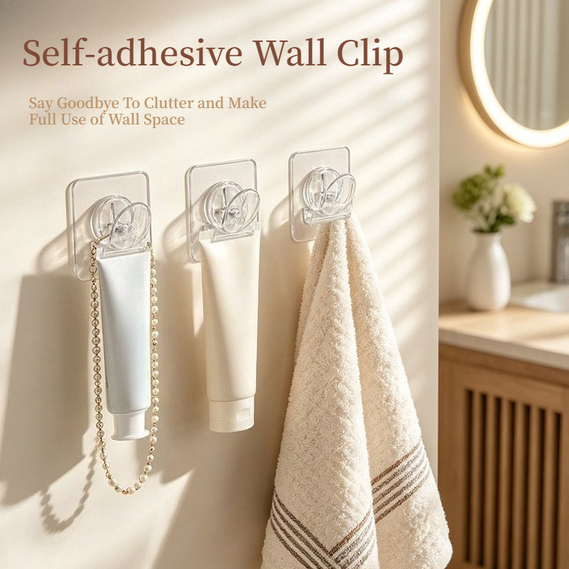 Transparent Self-Adhesive Wall - đánh giá và giá Sticky Memo Holder