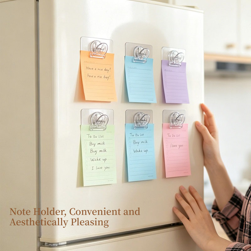 Transparent Self-Adhesive Wall - đánh giá và giá Sticky Memo Holder