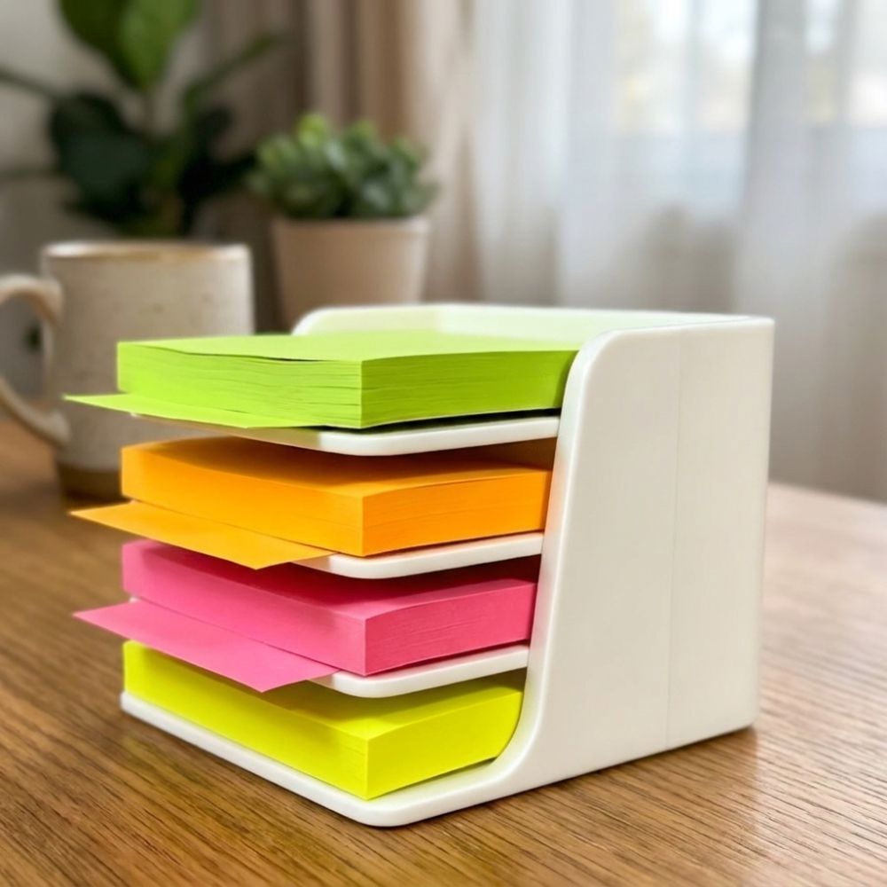 Stackable Sticky Note Holder P - đánh giá và giá Sticky Memo Holder