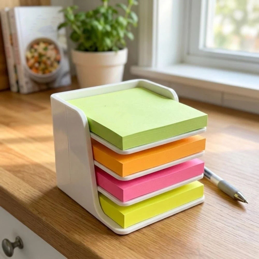 Stackable Sticky Note Holder P - đánh giá và giá Sticky Memo Holder