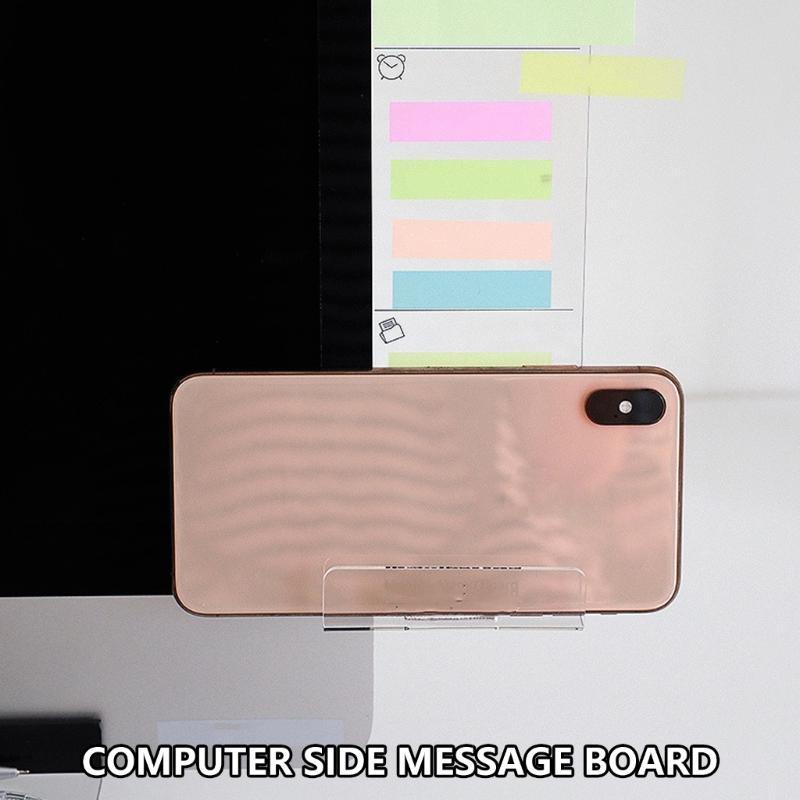 Màn hình 652F Bảng ghi nhớ Màn - đánh giá và giá Sticky Memo Holder