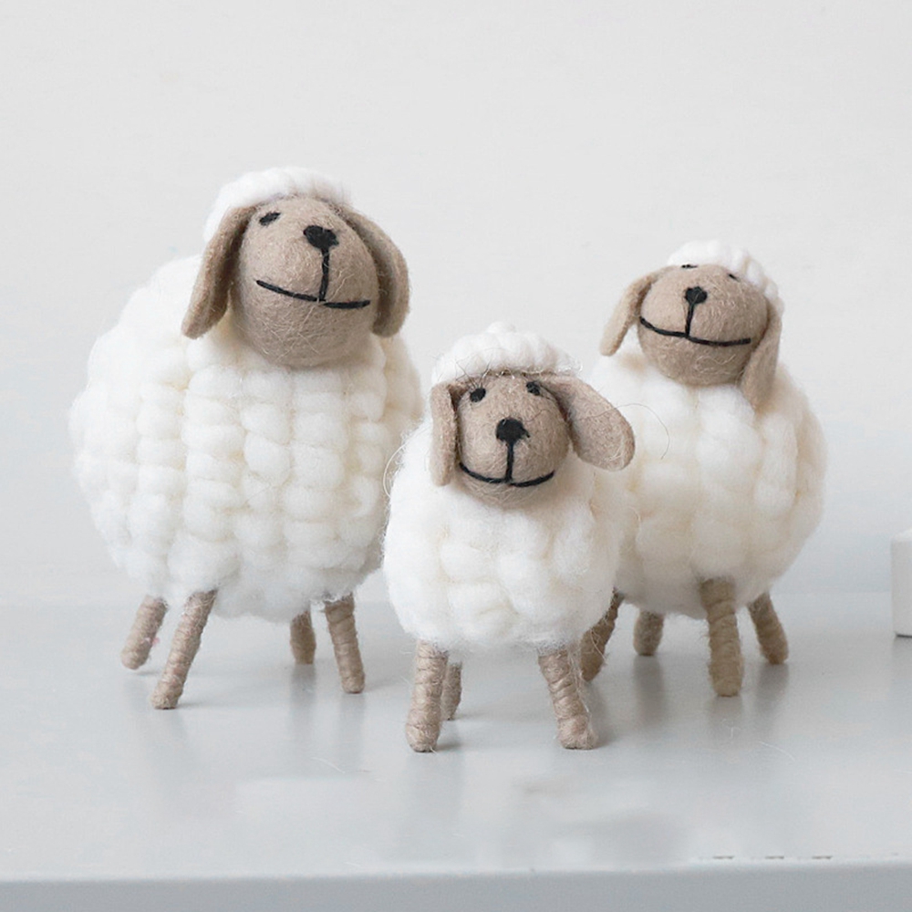 Festival Lamb Birthday Wool Fe - đánh giá và giá Desk Setup At Home
