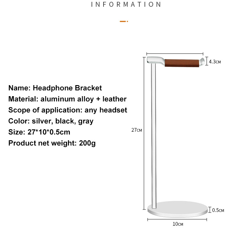 Curved Aluminum Headphone Stan - đánh giá và giá Desk Setup Game