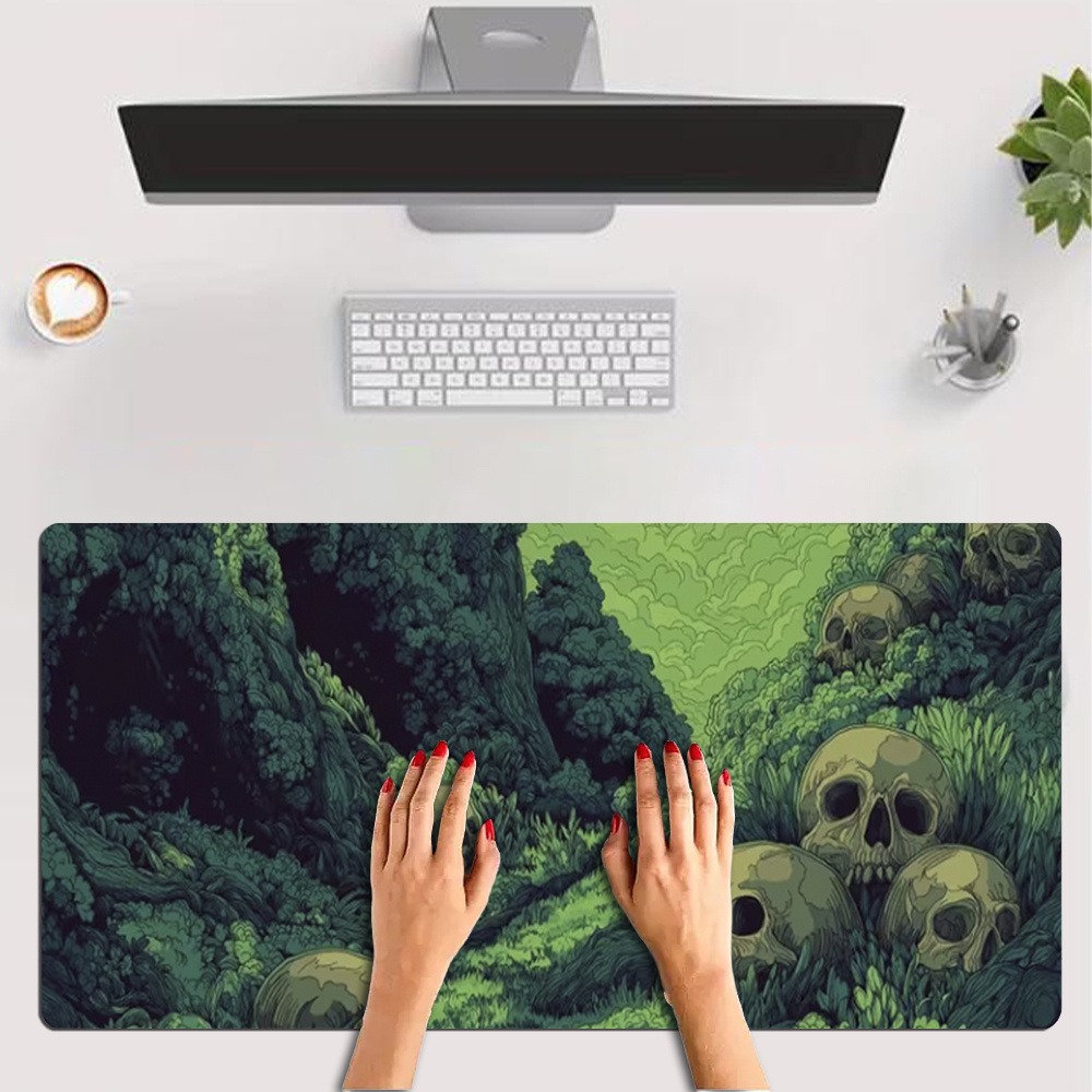 With mysterious and eerie fore - đánh giá và giá Desk Setup Simple