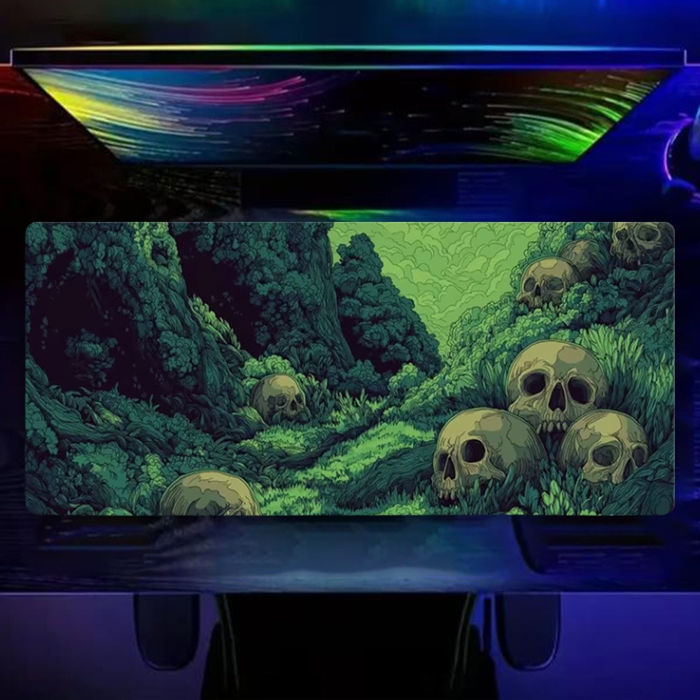 With mysterious and eerie fore - đánh giá và giá Desk Setup Simple