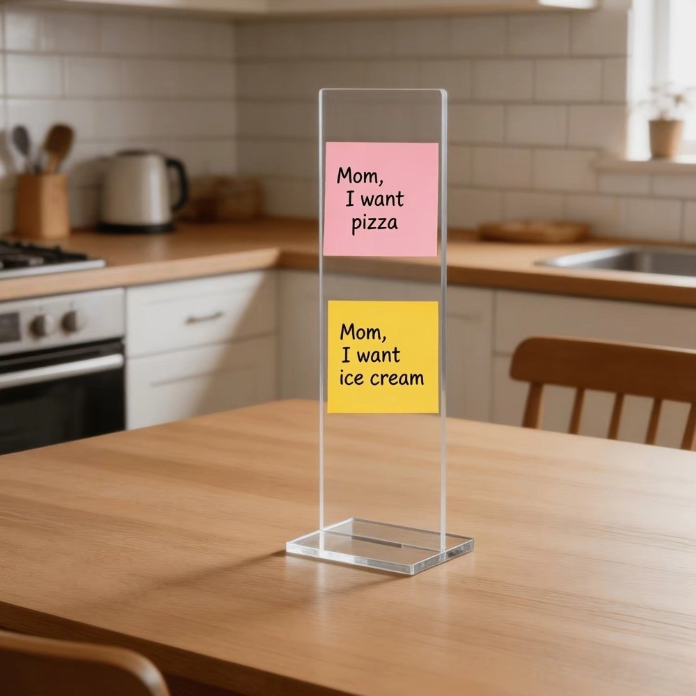 Acrylic Memo Message Board Det - đánh giá và giá Sticky Memo Holder