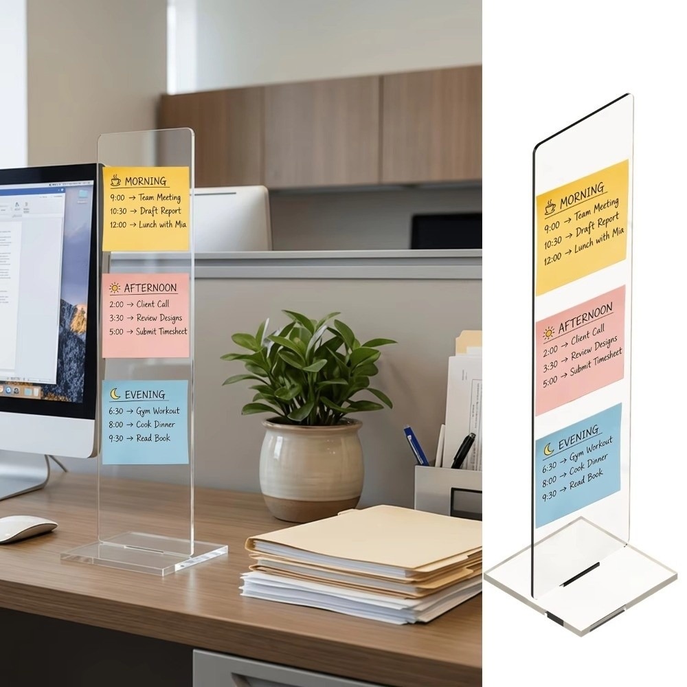 Acrylic Memo Message Board Det - đánh giá và giá Sticky Memo Holder