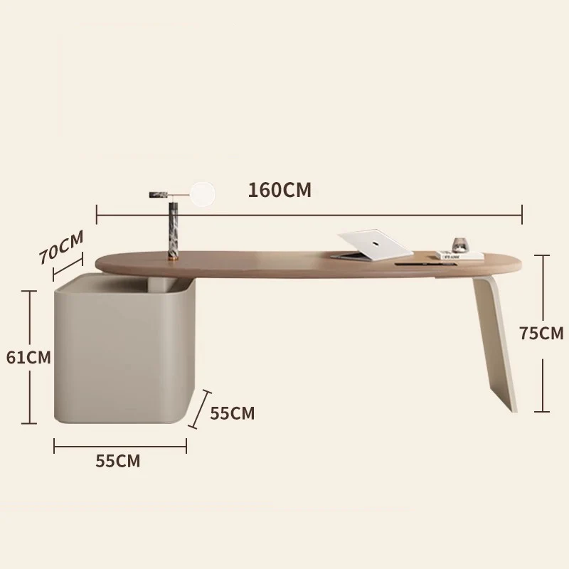 &-Bedroom Notebook Table File  - đánh giá và giá Desk Setup No Computer
