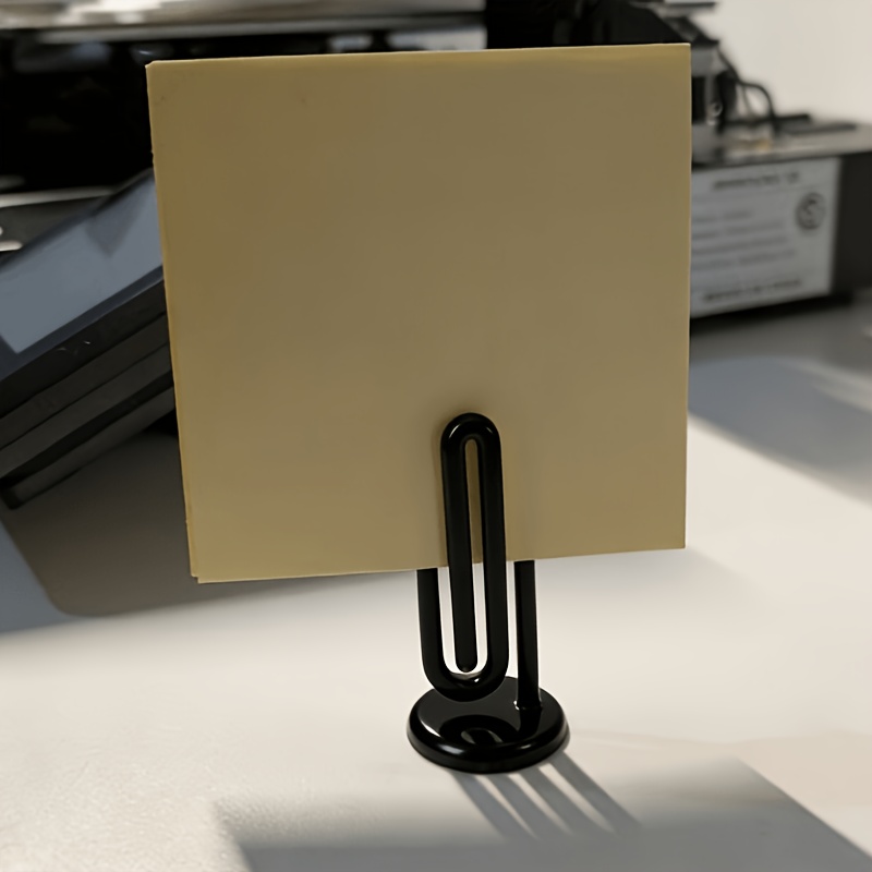 1pc 3D Desktop Paperclip Memo  - đánh giá và giá Sticky Memo Holder