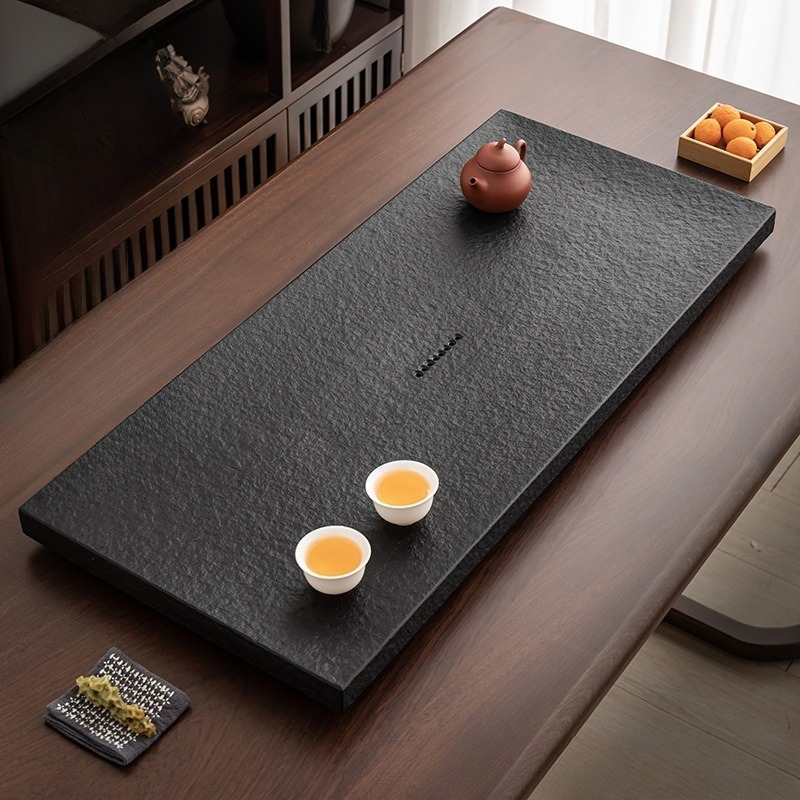 Natural Black Stone Tea Tray,  - đánh giá và giá Desk Setup At Home