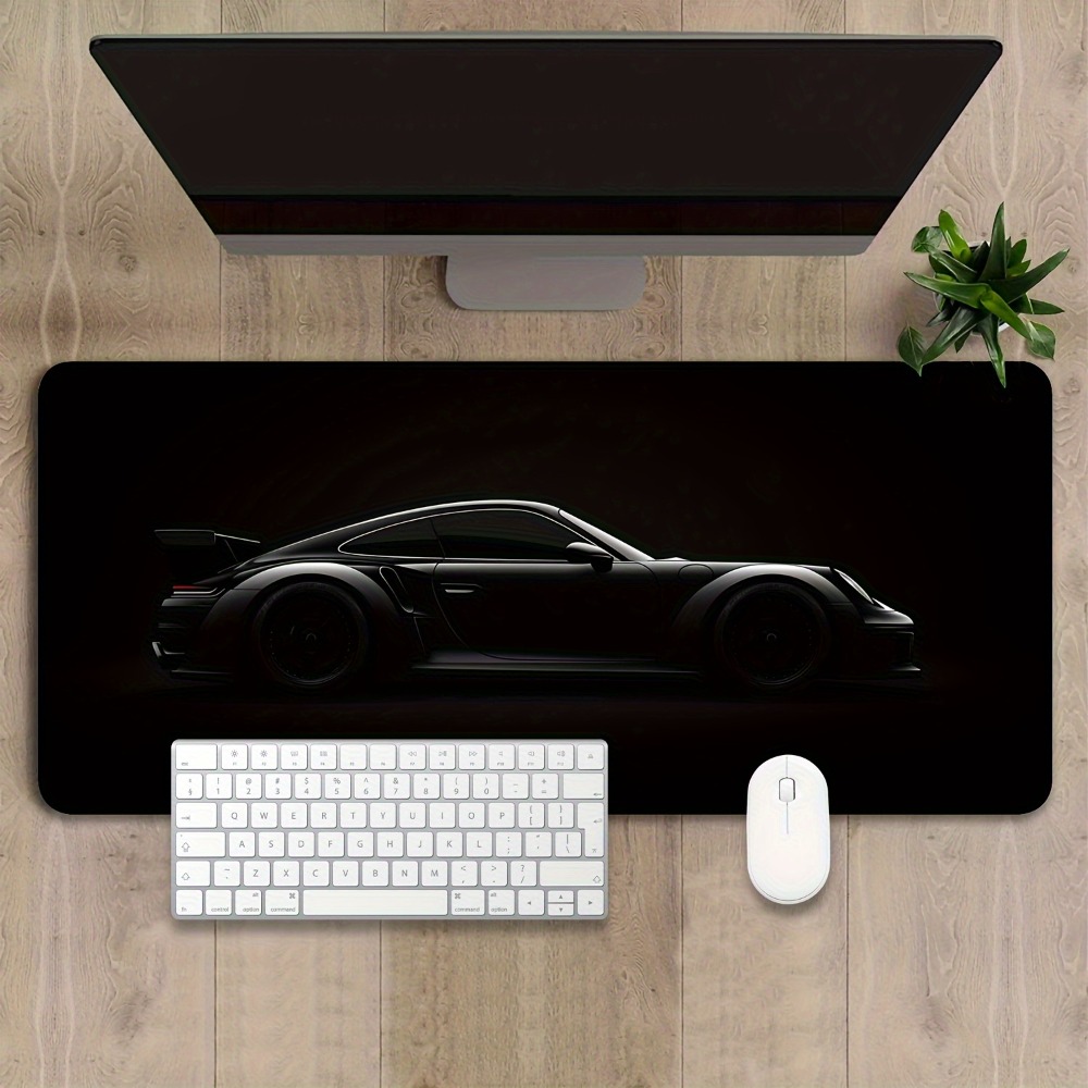 Sanded Black Gaming Mouse Pad  - đánh giá và giá Desk Setup Simple