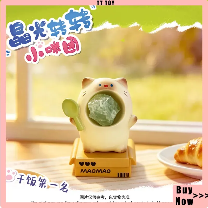 Cute Cat Pai Crystal Spinning  - đánh giá và giá Desk Setup Game