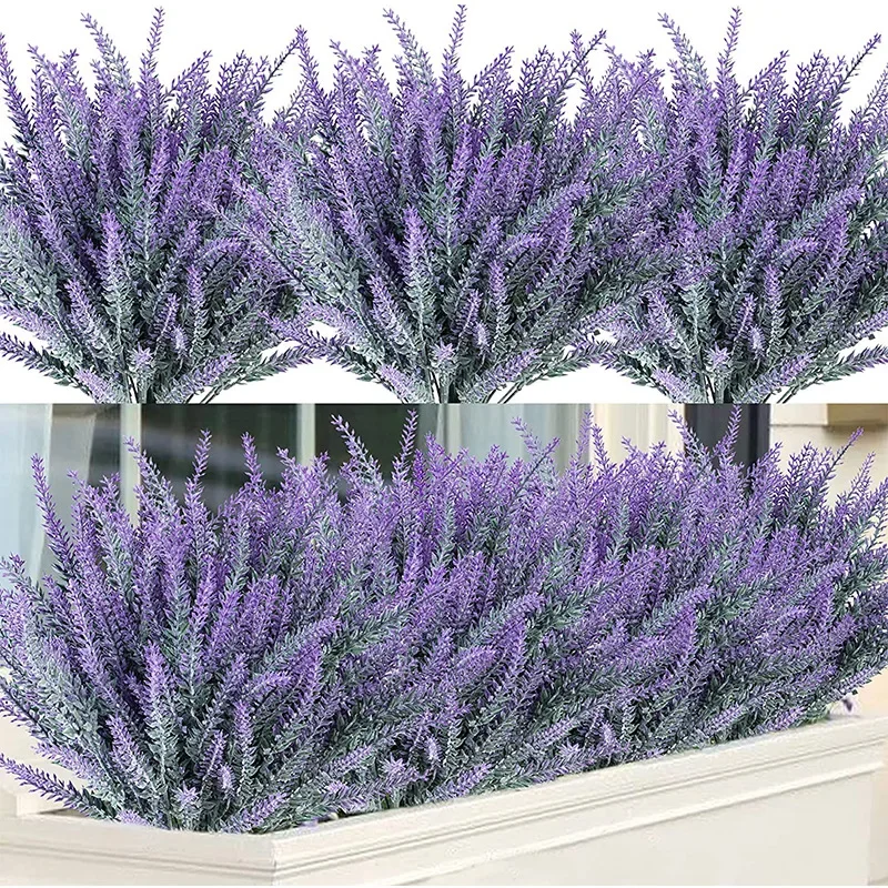 1 Bundle Purple Artificial Lav - đánh giá và giá Desk Setup At Home