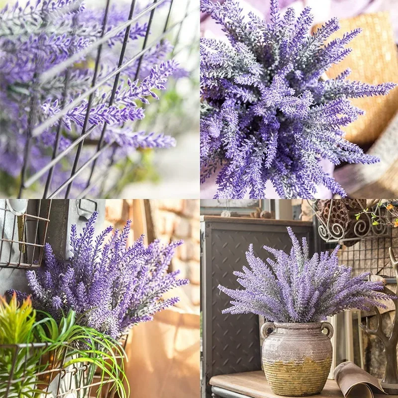 1 Bundle Purple Artificial Lav - đánh giá và giá Desk Setup At Home