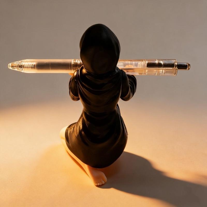 Black Robe Gothic Pen Holder C - đánh giá và giá Desk Setup At Home
