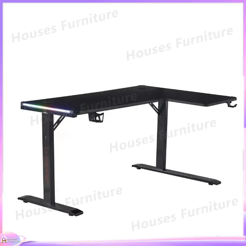 Large 160cm Gaming Desk with L - đánh giá và giá Desk Setup Pc