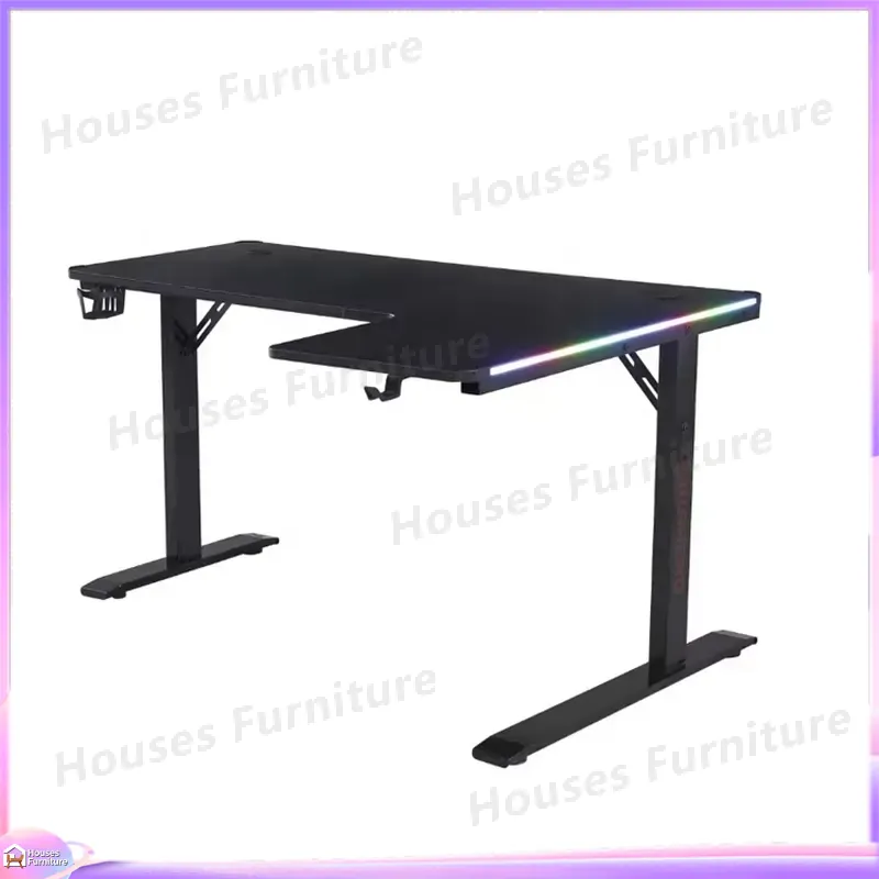 Large 160cm Gaming Desk with L - đánh giá và giá Desk Setup Pc