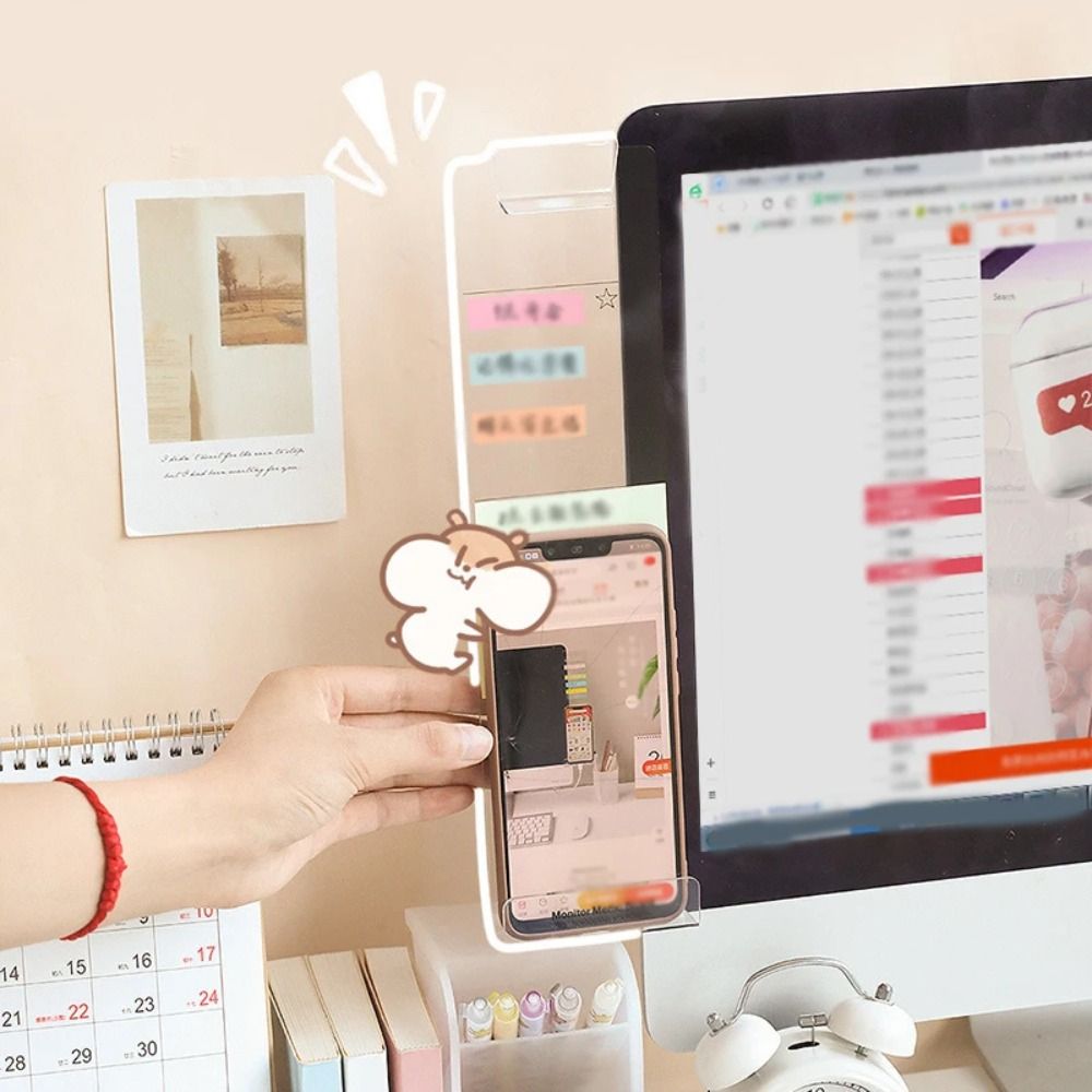 Transparent Monitor Memo Board - đánh giá và giá Sticky Memo Holder