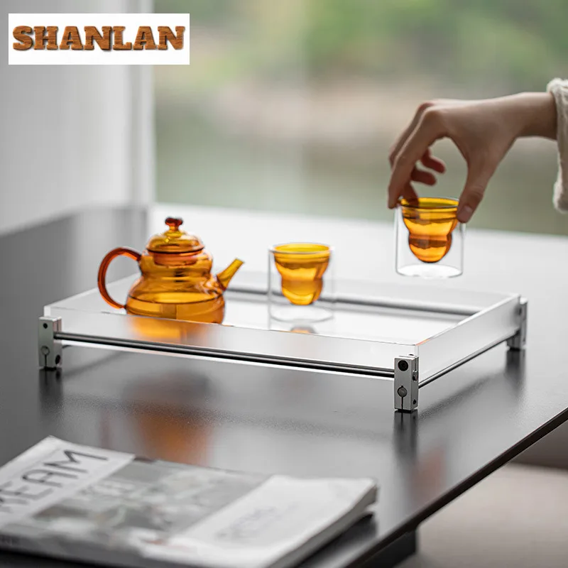 Acrylic Tea Tray Aesthetic Jap - đánh giá và giá Desk Setup Japan