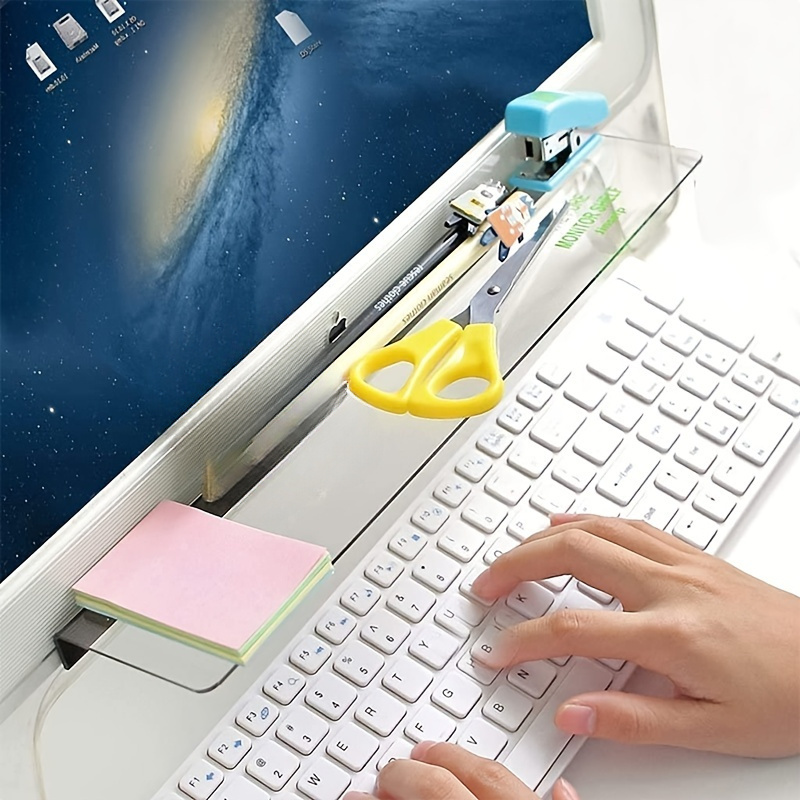 1pc Transparent Computer Memo  - đánh giá và giá Sticky Memo Holder