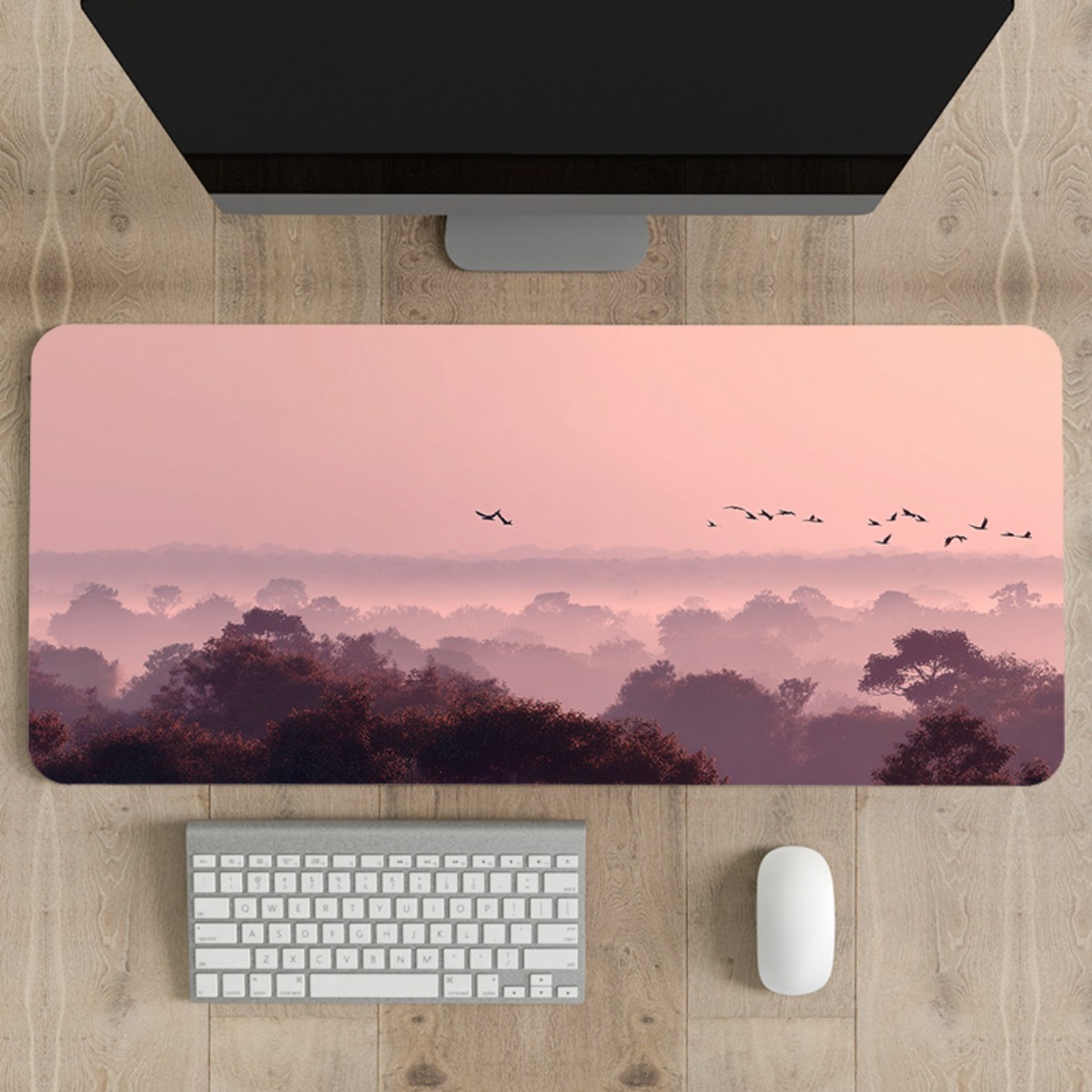 Dreamy Pink & Purple Sky XL mo - đánh giá và giá Your Desk Setup